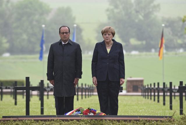 frenchpresidentgermanchancellormarkthe100thanniversaryofthebattleofverdun